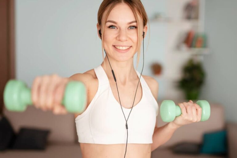 trainen met gewichten