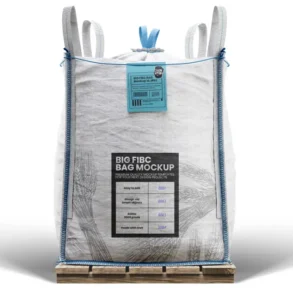 big bag op witte achtergrond
