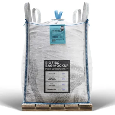 big bag op witte achtergrond